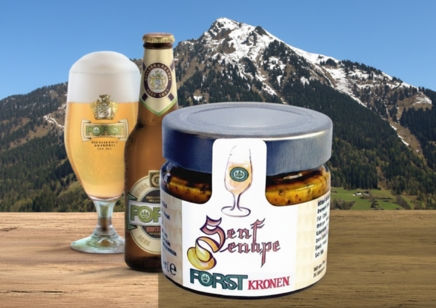 Premium senape BIRRA FORST KRONEN