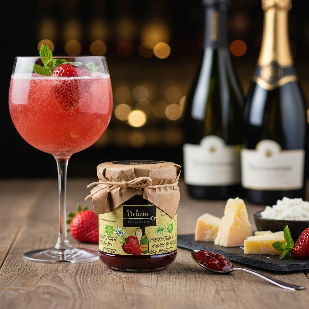 Bio Confettura FRAGOLE E PROSECCO