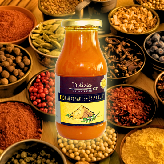 BIO SALSA CURRY DOLCE