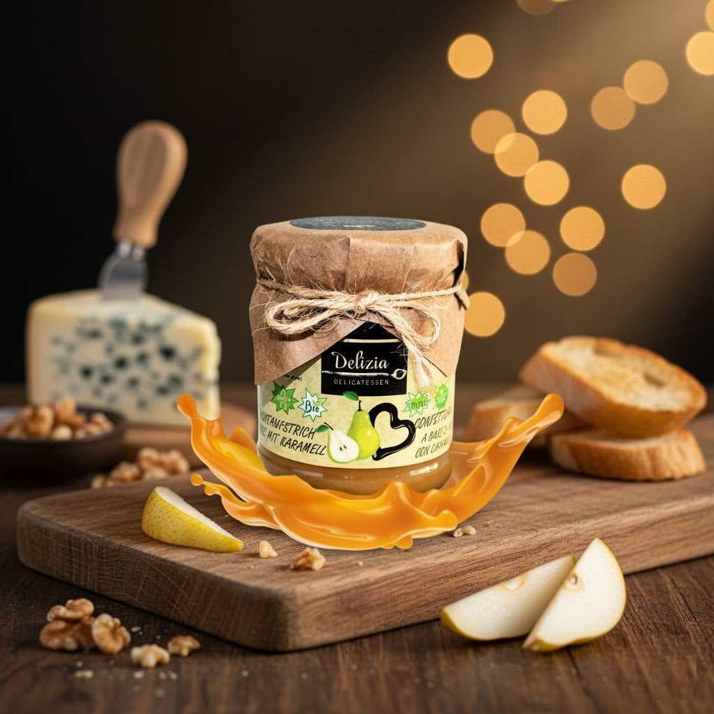 Bio Confettura PERA e CARAMELLO